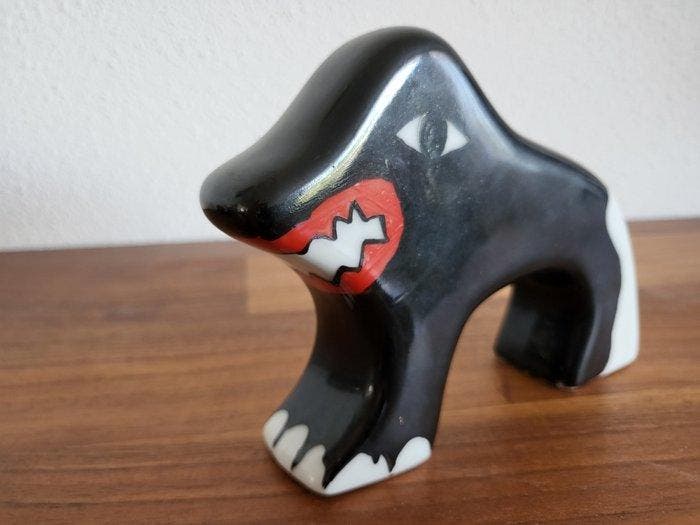 Jan Snoeck - Beeldje, Jan Snoeck Hondje 20 / 50 - 10 cm -, Antiek en Kunst, Antiek | Meubels | Stoelen en Sofa's