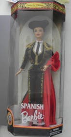 Mattel - Figuur - 1999 DOTW Spanish Barbie - Plastic,