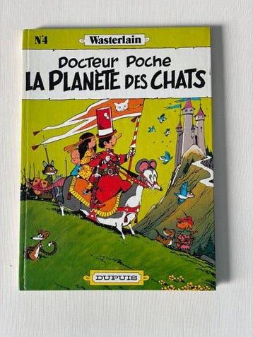 Docteur Poche T4 - La Planète des chats + dédicace - C - 1, Nieuw