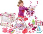 deAO 5-in-1 poppenset | Tweede kansje | OP = OP, Kinderen en Baby's, Verzenden, Zo goed als nieuw, Babypop