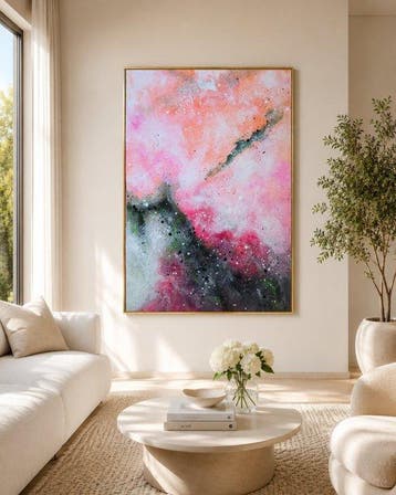 Enrica Ciffo - Sunset | Astratto su tela, arte moderna e