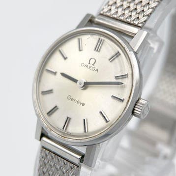 Omega - Genève - Sans prix de réserve - Femme - 1980-1989, Handtassen en Accessoires, Horloges | Heren, Nieuw