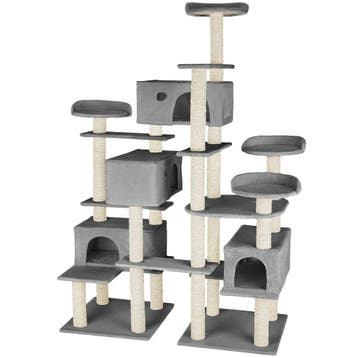 tectake Krabpaal Entissar 214cm - grijs, Verzenden, Nieuw