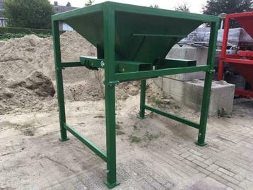 Vultrechter / Big Bag vuller met handbediende doseerklep SS, Zakelijke goederen, Landbouw | Werktuigen