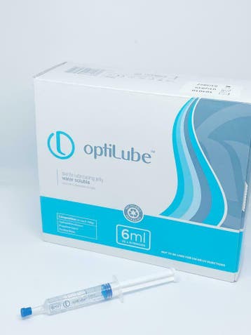 Optilube medisch glijmiddel - spuit 6 ml, Diversen, Ophalen of Verzenden, Nieuw