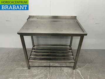 Table dévacuation en acier inoxydable pour lave-vaisselle à, Articles professionnels, Verzenden