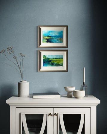 Eugène Eechaut (1928-2019) - 2 works- Abstract landscape -
