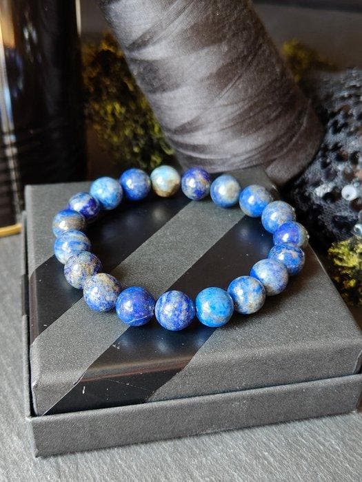 Collection de bracelets lapis-lazuli, aigue-marine,, Collections, Minéraux & Fossiles