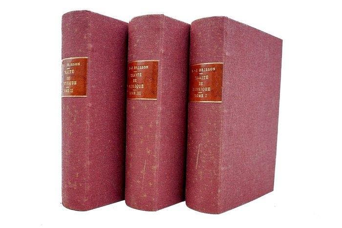 Mathurin-Jacques Brisson - Traité élémentaire de principes, Antiek en Kunst, Antiek | Boeken en Manuscripten