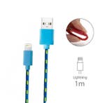 iPhone/iPad/iPod Lightning USB Oplaadkabel Gevlochten Nylon, Verzenden, Nieuw