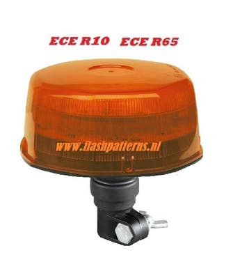Eco ZL5 R LED zwaailamp ECER65 12/24V Opsteek Montage, Ophalen of Verzenden