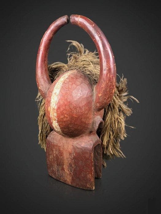 Dansmasker Chamba/Mama - Nigeria, Antiquités & Art, Art | Art non-occidental
