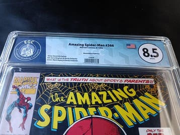 The Amazing Spider-Man #366 - Newsstand Edition - EGC 8.5 -