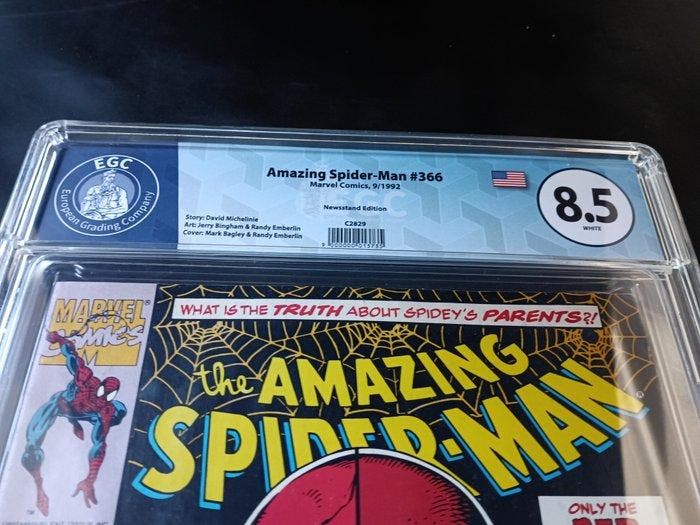The Amazing Spider-Man #366 - Newsstand Edition - EGC 8.5 -, Livres, BD | Comics