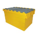 Distributiebak 600x400x320 mm euronorm geel grijs, Ophalen of Verzenden