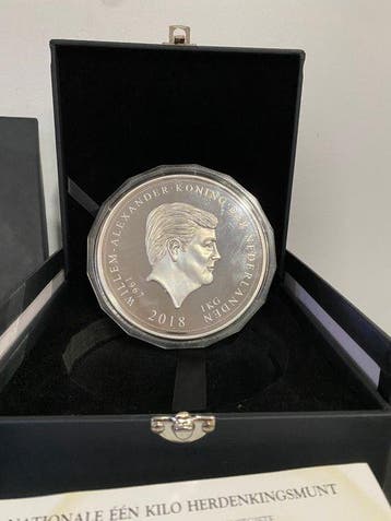 Nederland. 1 Kilo 2018 Willem-Alexander (Zonder