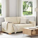 vidaXL 2-zitsbank / zetel Linnen 180x78x84 cm, Huis en Inrichting, Zetels | Zetels, Verzenden, Nieuw