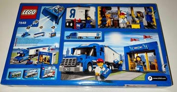 Lego Set - 7848 - City - Delivery Truck, Nieuw