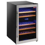 Wijnkoelkast | MILLEBOLLE EVO | 140L (33x 75cl) | RVS/Zwart, Verzenden, Nieuw in verpakking