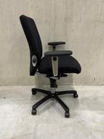 Refurbished Bureaustoel Zwart Haworth Comforto 77 NPR 1813, Ergonomisch, Zo goed als nieuw, Zwart, Bureaustoel