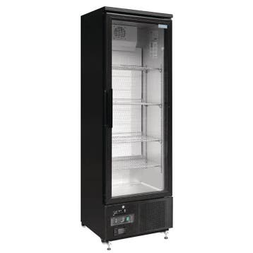 Koelkast | 307L | Zwart | +2°C/+8°C | Geventileerd | 0.3kW, Verzenden, Nieuw in verpakking