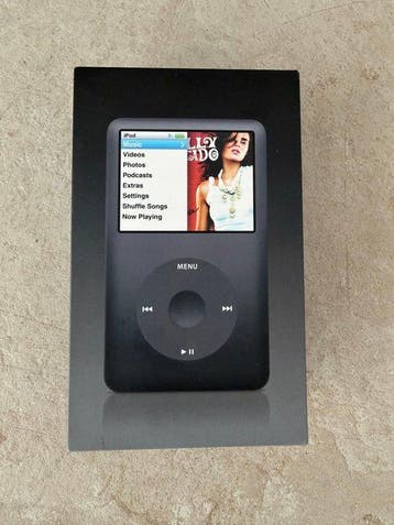 Apple - Apple iPod Classic 80 GB 6th Generation black iPod