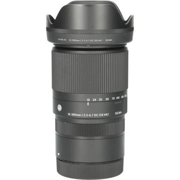 Sigma 16-300mm F3.5-6.7 DC OS | Contemporary Canon RF-mount, Ophalen of Verzenden, Gebruikt, Overige typen, Zoom