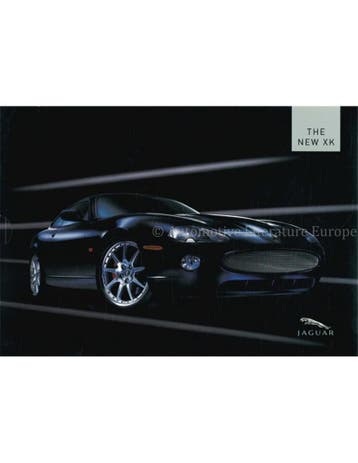 2004 JAGUAR XK BROCHURE NEDERLANDS