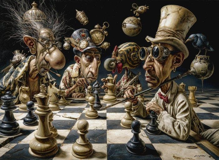 Giancarlo Colombo - GCD Art - Checkmate 2.0 #34, Antiquités & Art, Art | Objets design