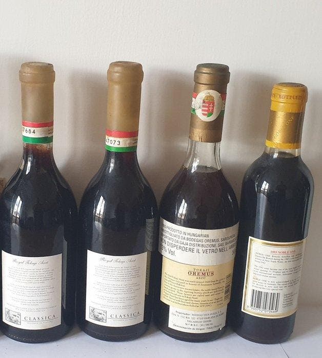 Tokaji Oremus 1988, Tokaji Royal Tokaji Stz Tamas 1993,, Collections, Vins