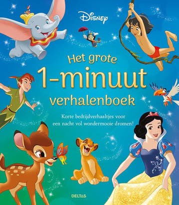 Het grote 1-minuut verhalenboek / Disney 9789044758689, Boeken, Verzenden, Gelezen