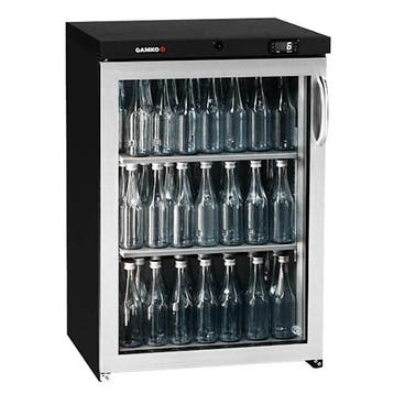 Barkoelkast | MAXIGLASS | 140L | Antracietgrijs/RVS |, Verzenden