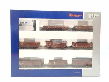 Roco H0 - 67127 - Ensemble de wagons de marchandises pour, Hobby en Vrije tijd, Nieuw