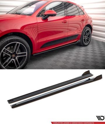 Side Skirts Diffuser voor Porsche Macan GTS/Sport Design Mk1, Ophalen of Verzenden
