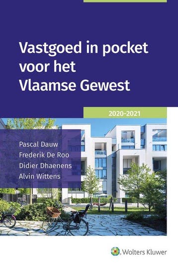 Vastgoed in pocket voor het Vlaamse Gewest 2020-2021, Boeken, Verzenden, Zo goed als nieuw, Pascal Dauw
