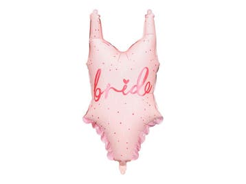 Helium Ballon Badpak Bride Leeg 68cm, Verzenden, Nieuw