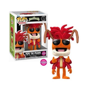 Funko Pop! Television Muppets  Pepe the Prawn (Flocked) 1678, Verzamelen, Verzenden, Nieuw