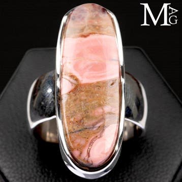 Australian Pink Mookaite - Zilver 925 - Gecertificeerd