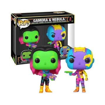 Funko Pop Marvel  Vol 2  Gamora &amp; Nebula Blacklight, Verzenden, Nieuw
