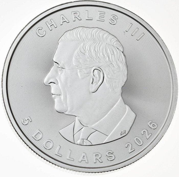 1 Troy Ounce - Zilver .999 - Maple Leaf 2026 - 31,1 gram -, Timbres & Monnaies, Métaux nobles & Lingots