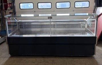 Koeltoonbank met plaatkoeling, Koelvitrine, Koeltoog 258cm,, Elektronische apparatuur, Koelkasten en IJskasten, Nieuw
