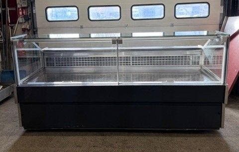 Koeltoonbank met plaatkoeling, Koelvitrine, Koeltoog 258cm,, Elektronische apparatuur, Koelkasten en IJskasten