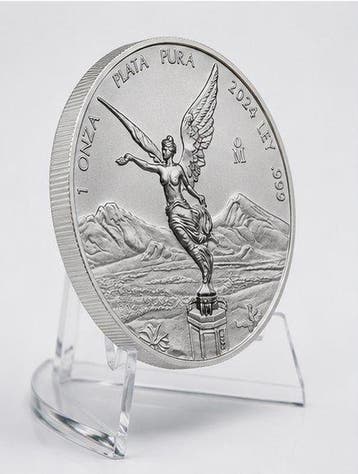 Mexico. 1 Onza 2024 Libertad – 1 oz Silver Coin – .999 Fine, Postzegels en Munten, Munten | Europa | Niet-Euromunten