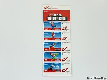 New Super Mario Bros Wii - Stamps - Bpost - NEW, Verzenden