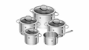 ZWILLING Essence kookpannenset 5-delig — Zeer goed, Huis en Inrichting, Keuken | Potten en Pannen, Verzenden, Nieuw