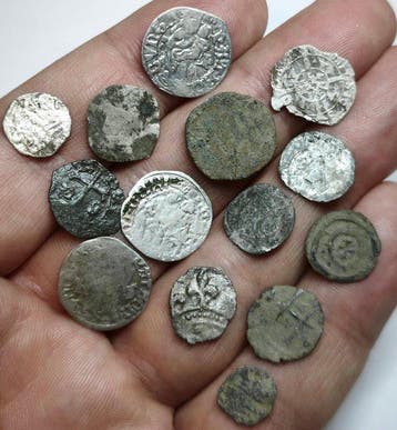 Europa. Medieval Europe / Kingdom of Hungary - 14-Piece, Postzegels en Munten