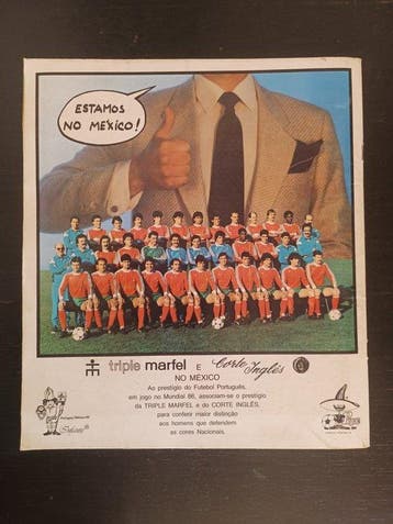 Panini World Cup Mexico 86 - Rare Portuguese Edition - Diego