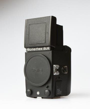 Rollei SLX camera, met Sonnar 150mm 1:4, Prisma en nieuwe, Audio, Tv en Foto, Nieuw