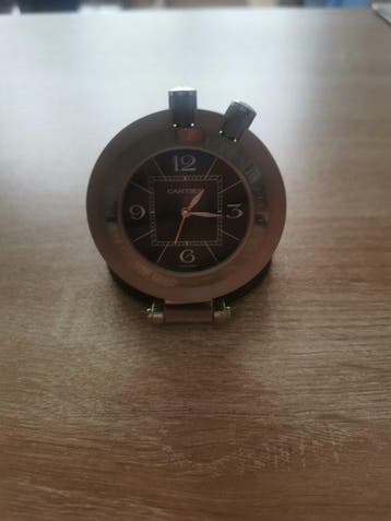 Horloges de table/bureau - Acier - 1990-2000 - Pendule de