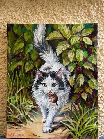 eugenie chervonna - Bonheur de chat